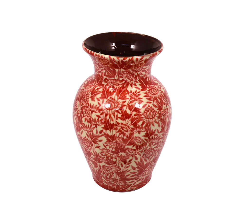 Vase aux milles fleurs de Michel Fine. - Agrandir l'image, fenêtre modale