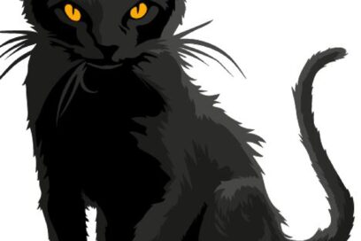 Un chat effrayant, représentation du cauchemar dans les récits collectés par le folkloriste Charles Joisten. - Agrandir l'image, fenêtre modale